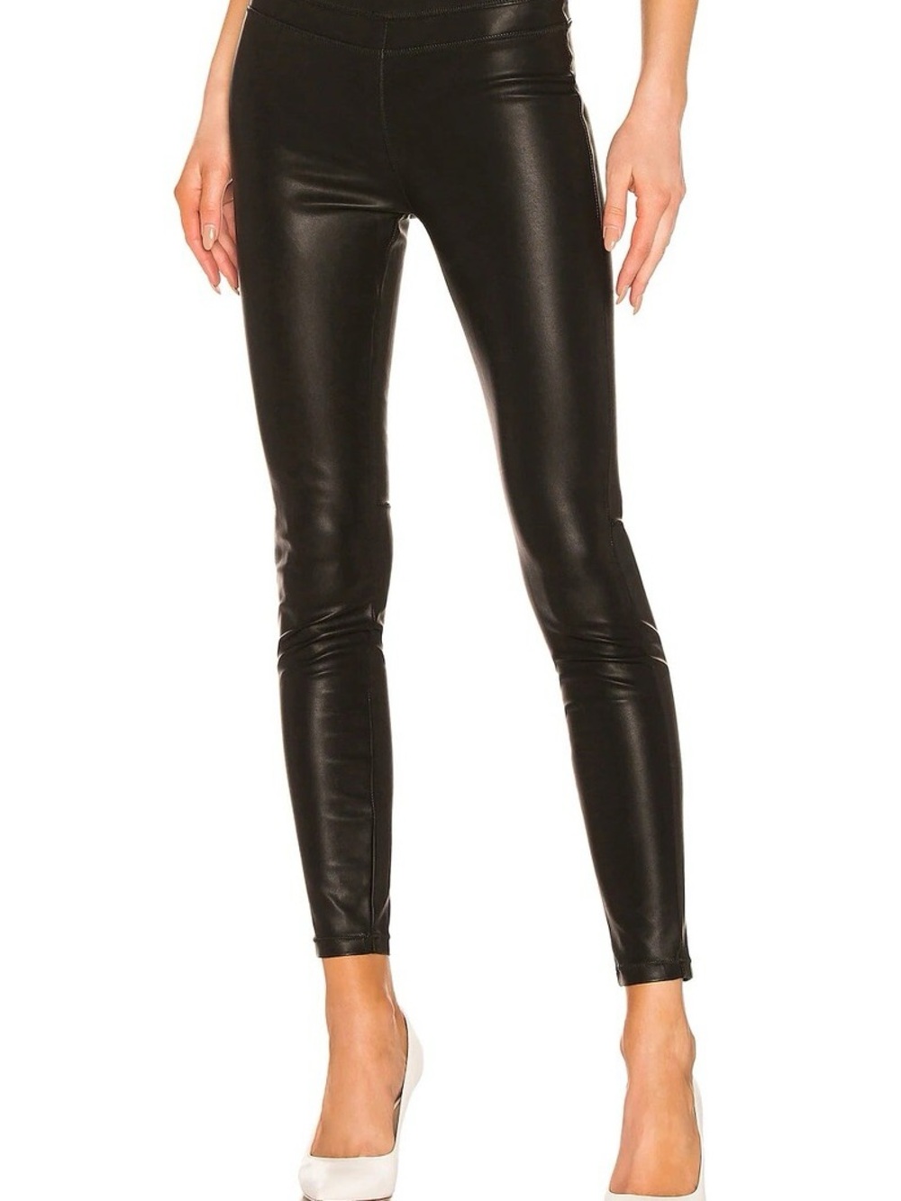 Blank NYC Pussycat Black Faux Leather Leggings